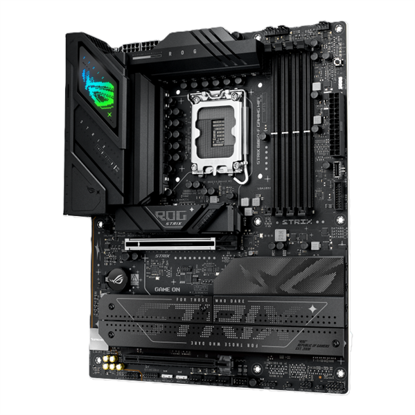 Материнская плата ASUS ROG STRIX B860-F GAMING WIFI, LGA1851, B860, 4*DDR5, 4*SATA, 4*M.2, 7*USB 3.2, Type-C, 2*PCIx16, DP+HDMI, ATX; 90MB1JG0-M0EAY0