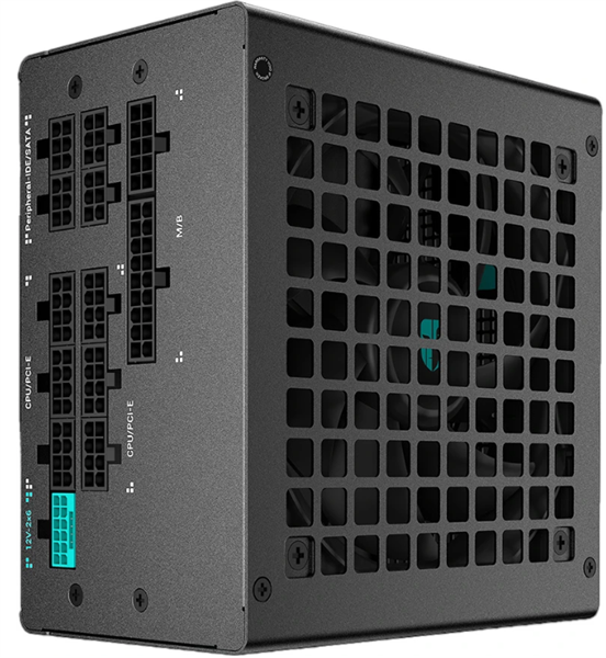 Блок питания Deepcool GAMERSTORM PQ1200G (ATX 3.1, 1200W, Full Cable Management, PWM 120mm fan, 80+ GOLD, Active PFC + Half Bridge + DC/DC, Full Japanese Capasitors, Gen5 PCIe) RET (R-PQC00G-FD0B-WGEU-V1)