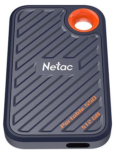 SSD накопитель Netac ZX20 512GB USB 3.2 Gen 2x2x2 Type-C External SSD, R/W up to 2000MB/1800MB/s, with USB C to A cable and 20Gbps USB C to C cable 5Y wty