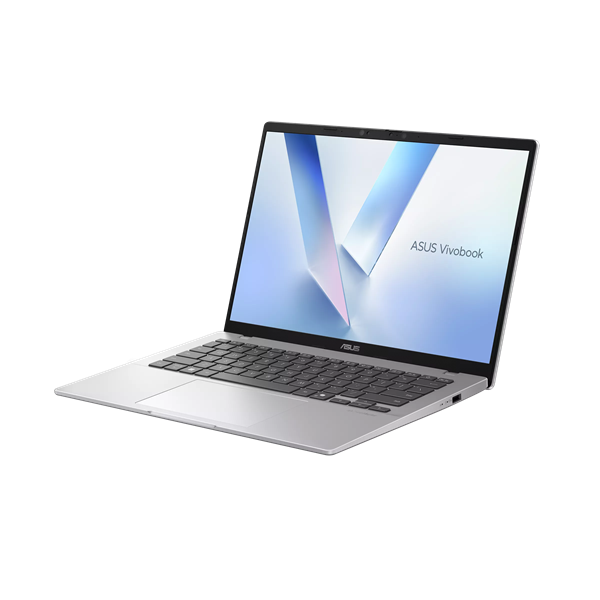 Ноутбук ASUS Vivobook 14 X1407QA-LY099W Snapdragon X X1 26 100/16GB LPDDR5X/1TB SSD/Qualcomm Adreno GPU/14" WUXGA (1920 x 1200) 16:10 Wi-Fi 6E+BT 5.3/ WIN11 HOME/1.49 kg/Cool Silver