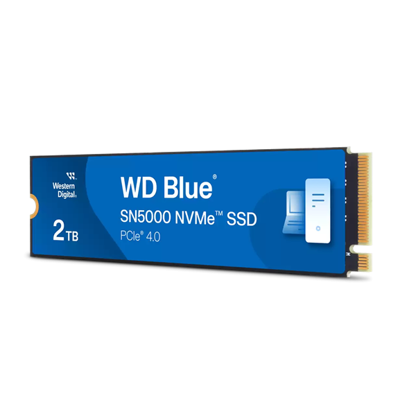 Твердотельный накопитель Western Digital Black SSD SN5000 M2.2280 PCIe 4.0 2Tb, 5150MBs/4850MBs, TBW 900, WDS200T4B0E, 1 year