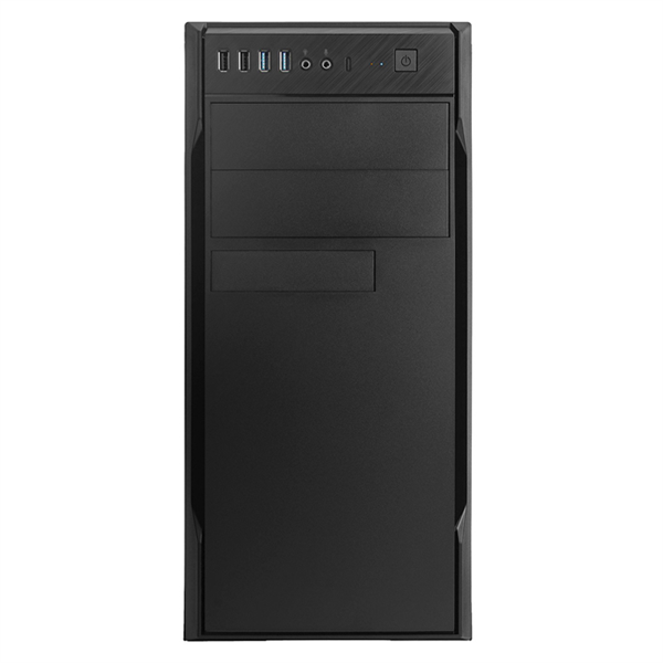 корпус Midi Tower InWin EAR067 Black _________ U3*2+U2*2+A(HD)/COMBO ATX, mATX (без блока питания)