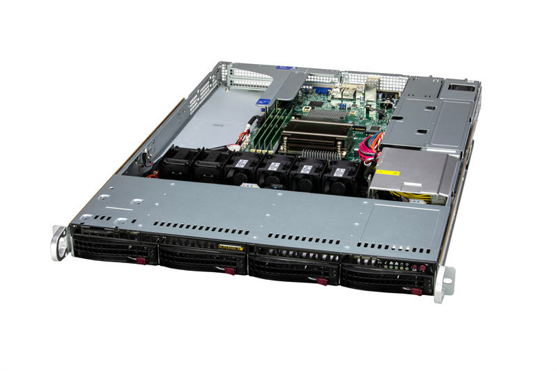 Supermicro SuperServer 1U 511R-W 1xE-2456/ 1x32Gb/ 1xD3 S4520 480GB SATA/ 2x600W/ 1st config/ SFT-DCMS-Single