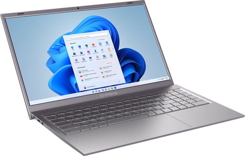 Ноутбук IRBIS 15NBC1004 15.6" Core I5-1035G41035G4, 15.6"LCD 1920*1080 IPS , 16+256GB SSD, AC wifi, camera: 2MP, 5000mha battery, metal case (после ремонта, потертости, царапины, сильные повреждения коробки)