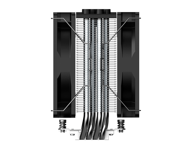Кулер для процессора ID-COOLING SE-214-XT PLUS LGA1700/1200/115X/AM5/AM4 (16шт/кор, TDP 200W, PWM, 4 тепл.трубки прямого контакта, 2 x FAN 120mm) RET