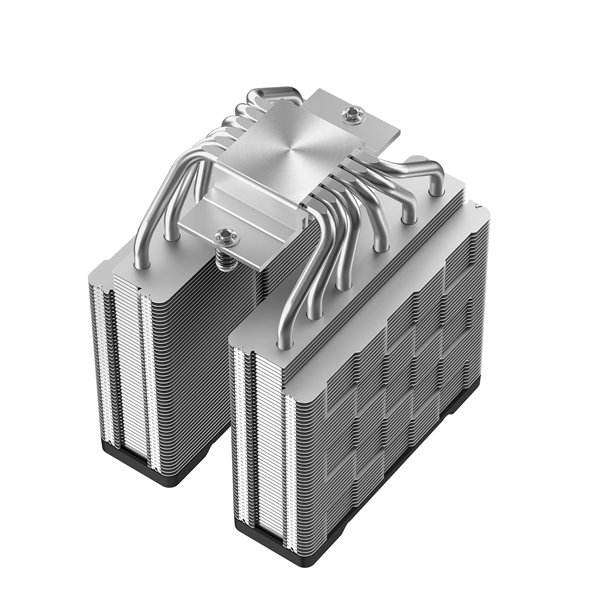 Кулер для процессора DEEPCOOL AG620 G2 LGA1954/1851/1700/AM5/AM4 (9шт/кор, TDP 270W, PWM, DUAL Black Fan 120mm, 6 тепл. трубок, черный) RET (R-AG620-BKNPMG2-G)