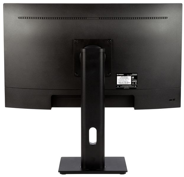 IRBIS MIR View 24 23.8'' LED Monitor 1920x1080, 16:9, IPS, 300 cd/m2, 1000:1, 5ms, 178°/178°, VGA, HDMI, DP, Audio out, 75Hz, speak, регул. накл/выс/повор/вращ,внутр.бп. Black МИНПРОМТОРГ(МПТ) 3г