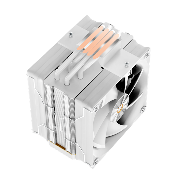 Кулер для процессора Ocypus Iota A40 WH Dual Fan, 2x120mm FAN, Display Panel, 4 HEAT PIPES, 4-PIN PWM, 500-2000 RPM, 29DBA, FDB, LGA115X/1200/1700/18XX, AM4/AM5