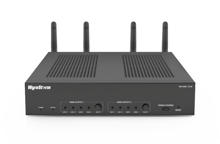 Коммутатор Wyrestorm Коммутатор презентационный 2x USB-C, 2x HDMI входы | 2x HDMI выходы | USB 3.0 | Беспроводное видео и USB