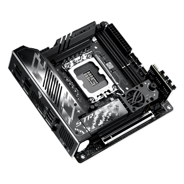 Материнская плата ASUS ROG STRIX Z890-I GAMING WIFI, LGA1851, Z890, 2*DDR5, 2*SATA, 2*M.2, 4*USB 3.2, 2*USB 2.0, Type-C, 1*PCIx16, HDMI, mITX; 90MB1IC0-M0EAY1