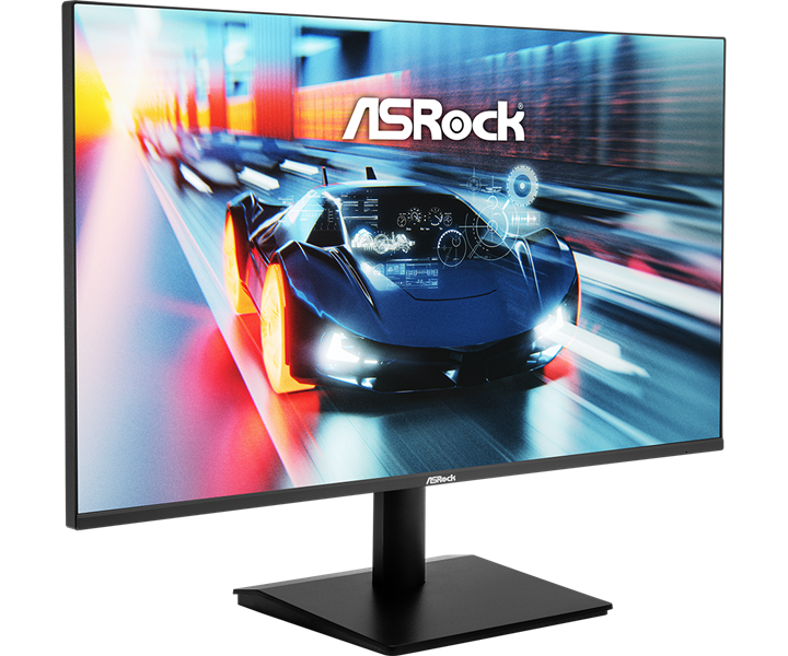 Монитор ASROCK 24.5" CL25FFA IPS 1920X1080 1 ms MPRT 300 cd 120 Hz HDMI VGA Black (незначительное повреждение коробки)
