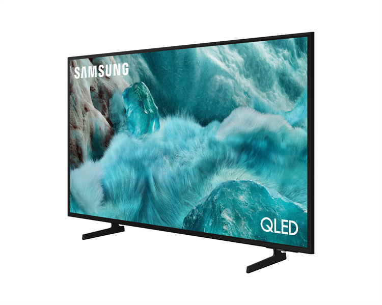 Телевизор Samsung QLED TV QE55Q7FAAUXRU, 55', QLED, 4K 3840x2160, 60Hz, Tizen Smart TV, 20W, Tuner (DVB-T2/C/S2, PAL,SECAM), HDMI, USB, CI+, Wi-Fi, BT, LAN, VESA 200x200, Black