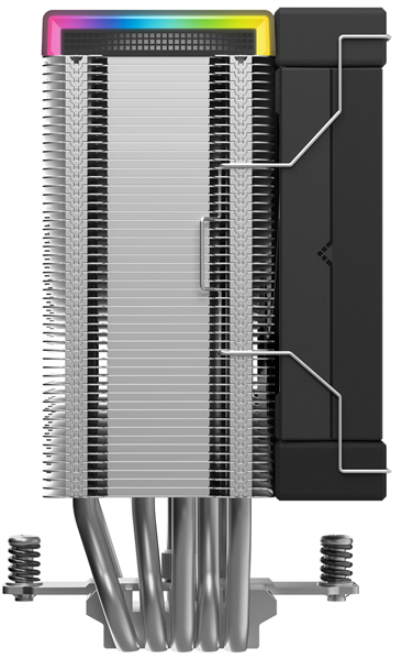 Кулер для процессора DEEPCOOL AK500S DIGITAL SE LGA20XX/1700/1200/115X/AM5/AM4 (12шт/кор, TDP 240W, PWM, Fan 120mm, 5 тепл. трубок, Copper Base, черный) RET (R-AK500S-BKADMN-GJD)