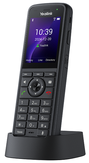 телефон YEALINK AX86R, экран 2.4", Wi-Fi 6, IP67, Alarm, виброоповещение, Bluetooth, 3.5 mm, Type-C, SNC, звук HD