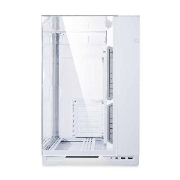 Корпус LIAN LI O11 Vision White, Midium Case: EATX(under 280mm)/ATX/MICRO-ATX/MINI-ITX, 2xUSB 3.0, 1xUSB Type-C, 1xAudio, Included Fans: none