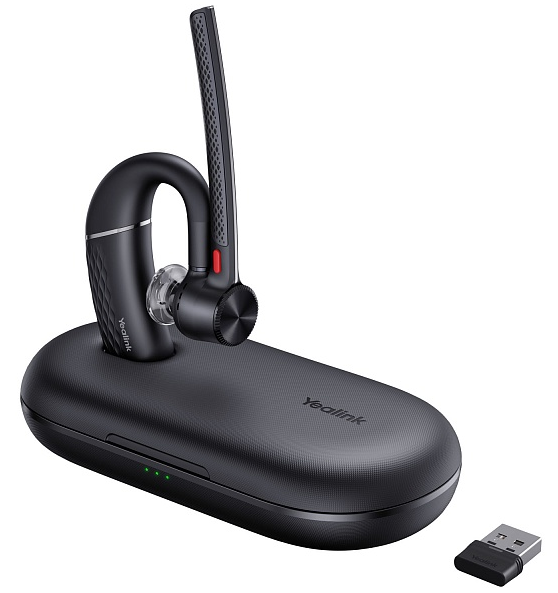 Гарнитура YEALINK BH71 Pro, Беспроводная Bluetooth, Шумоподав, Зарядный кейс, USB адаптер