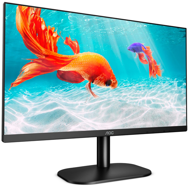 Монитор 21,5" AOC 22B2AM 1920x1080, LED, 16:9, VA, 250cd, 3000:1, 20M:1, 4ms, 178/178, VGA, HDMI, 75Hz, Speakers, Tilt, Внеш, VESA, Black, 3y