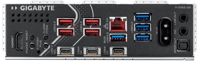 Материнская плата GIGABYTE X870E EAGLE X3D WIFI7, AM5, X870, 4*DDR5, 4*SATA, 4*M.2, 5*USB 3.2, Type-C, 3*PCIx16, HDMI, ATX