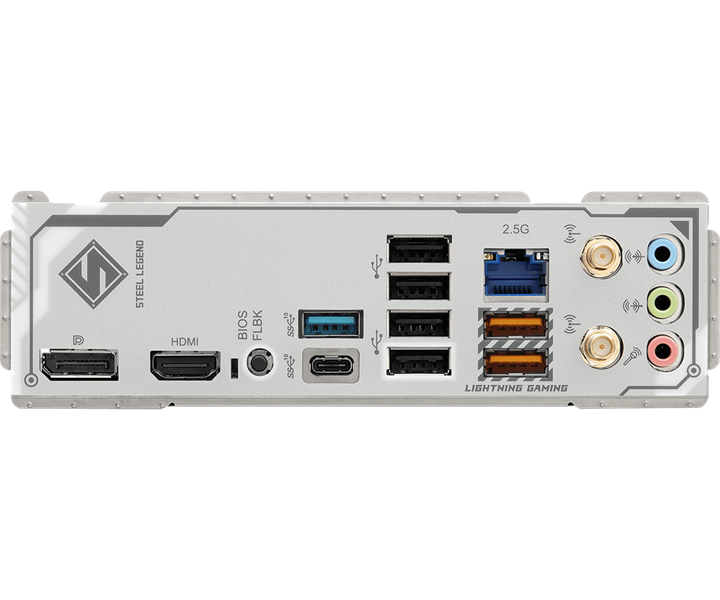 Материнская плата ASROCK B850M STEEL LEGEND WIFI, AM5, B850, 4*DDR5, 4*SATA, 3*M.2, 4*USB 2.0, 3*USB 3.2, Type-C, 2*PCIx16, 1*M.2 (Key E), HDMI+DP, mATX