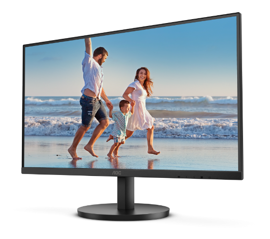 23,8' AOC 24B3HM 1920x1080, LED, 16:9, VA, 250 cd, 3000:1, 20M:1, 4ms, 178°/178°, VGA, HDMI, 100Hz, Tilt/ VESA Внутр, Black, 3y