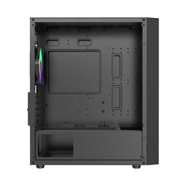 корпус Ocypus Gamma C50 BK ARGB, MATX, USB3.0*1+USB2.0*2, FRONT 3x120mm ARGB, REAR 1x120mm ARGB (существенное повреждение коробки)