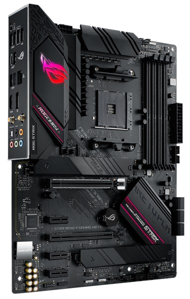 Материнская плата ASUS ROG STRIX B550-F GAMING WIFI II, Socket AM4, B550, 4*DDR4, HDMI+DP, CrossFireX, SATA3 + RAID, Audio, 2,5Gb LAN, USB 3.2*6, USB 2.0*9, ATX ; 90MB19V0-M0EAY0