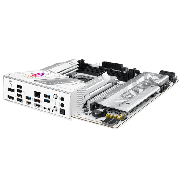 Материнская плата ASUS ROG STRIX B860-G GAMING WIFI, LGA1851, B860, 4*DDR5, 4*SATA, 4*M.2, 4*USB 3.2, 4*USB 2.0, Type-C, 2*PCIx16, DP+HDMI, ATX; 90MB1JF0-M0EAY0