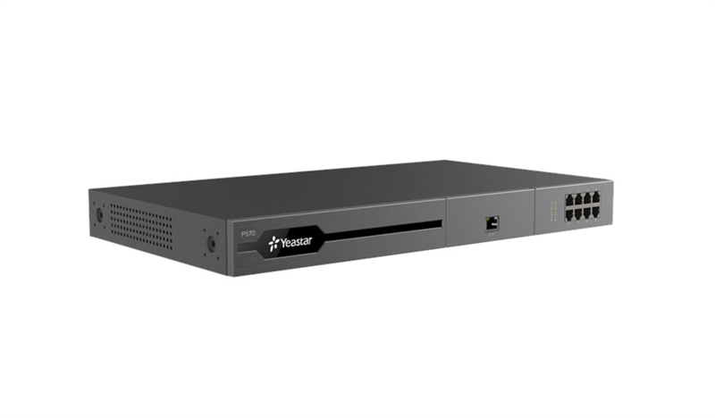 АТС YEASTAR IP-АТС на 300 абонентов и 60 одновременных вызовов, позволяет подключать аналоговые линии/телефоны, линии BRI/PRI и GSM-линии посредством дополнительных модулей, поддерживает протоколы MFC R2,