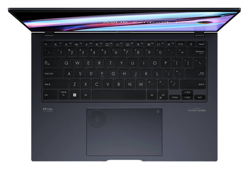 ASUS Zenbook Pro 14 OLED UX6404VV-P1122X Core i9-13900H/DDR5 16GB/1TB M.2 SSD/14.5" 3К (2880 x 1800)OLED Touch 120Hz)/RTX4060(8GB GDDR6)/WIN11 PRO/Tech Black/1,6Kg/RU_EN_Keyboard