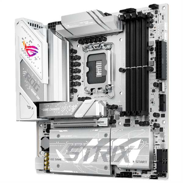Материнская плата ASUS ROG STRIX B860-G GAMING WIFI, LGA1851, B860, 4*DDR5, 4*SATA, 4*M.2, 4*USB 3.2, 4*USB 2.0, Type-C, 2*PCIx16, DP+HDMI, ATX; 90MB1JF0-M0EAY0