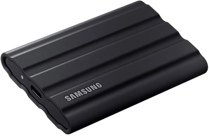 Твердотельный накопитель SSD Samsung T7 Shield External 4Tb BLACK USB 3.2 (MU-PE4T0S) 1year