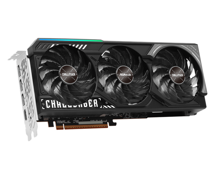 Видеокарта ASRock Radeon RX 9070 Challenger 16GB//RX 9070, HDMI, DP*3, 16G, D6