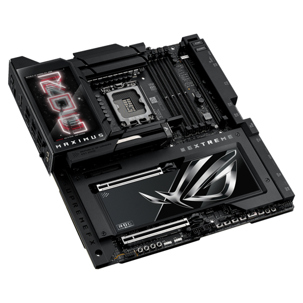 Материнская плата ASUS ROG MAXIMUS Z890 EXTREME, LGA1851, Z890, 4*DDR5, 4*SATA, 6*M.2, 7*USB 3.2, Type-C, 2*PCIx16, 2*PCIx4, 2*Thunderbolt™ 5, HDMITM, ATX; 90MB1IA0-M0EAY0