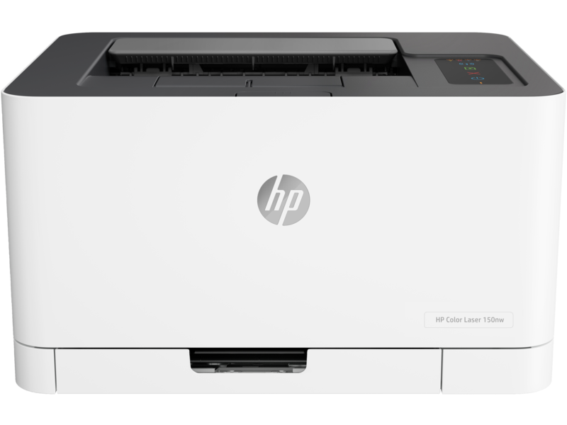 Принтер HP Color Laser 150nw Printer (A4,600x600dpi, (18(4)ppm, 64Mb, USB 2.0/Wi-Fi/Eth10/100,AirPrint, HP Smart,1tray 150, 1y warr, cartridges 700b &500cmy pages in box,repl.SL-C430W ) (4ZB95A#B19)