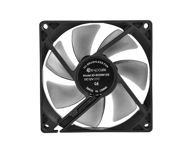 Вентилятор для корпуса ID-COOLING NO-9225-SD 92x92x25мм (156шт./кор, 3pin, черный, 1500об/мин) BOX