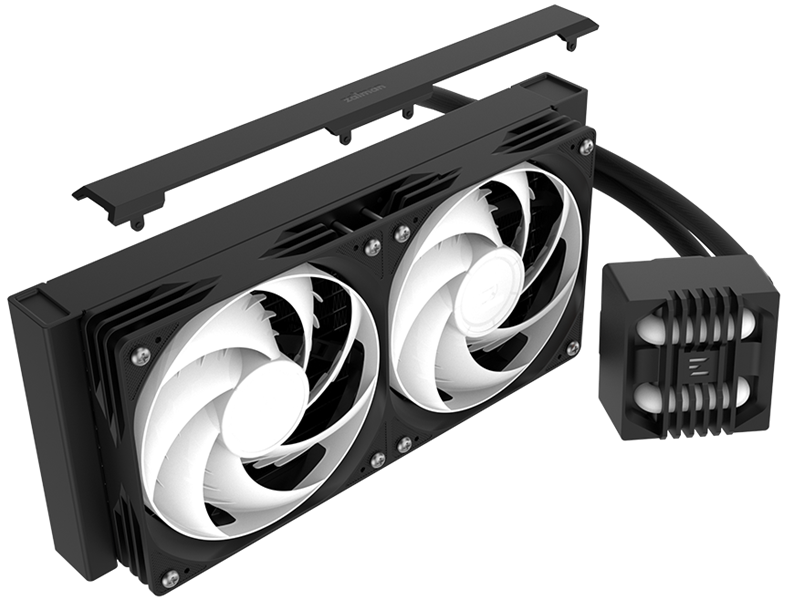 Система водяного охлаждения Zalman CPU Liquid Cooler 240mm, black