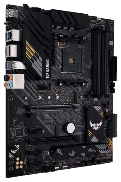 Материнская плата ASUS TUF GAMING B550-PLUS, Socket AM4, B550, 4*DDR4, HDMI+DP, CrossFireX, SATA3 + RAID, Audio, 2,5Gb LAN, USB 3.2*8, USB 2.0*6, COM*1 header (w/o cable) ATX ; 90MB14G0-M0EAY0
