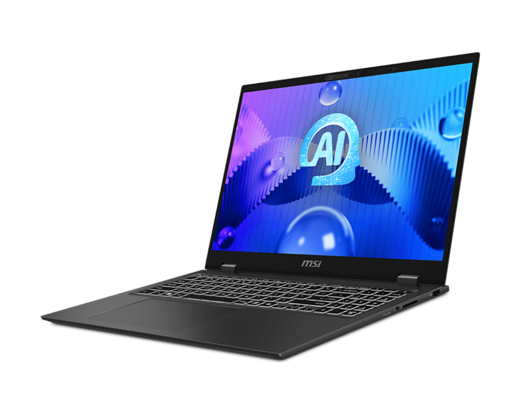 MSI Prestige 16 AI Studio B1VEG Core Ultra 7 155H 16“ 16:10 QHD+ (2560x1600) IPS,400nits,LPDDR5 16GB,1TB SSD,NV RTX 4050 (GDDR6 6GB),99Whr,1.6kg,1y,Dos,Stellar Gray