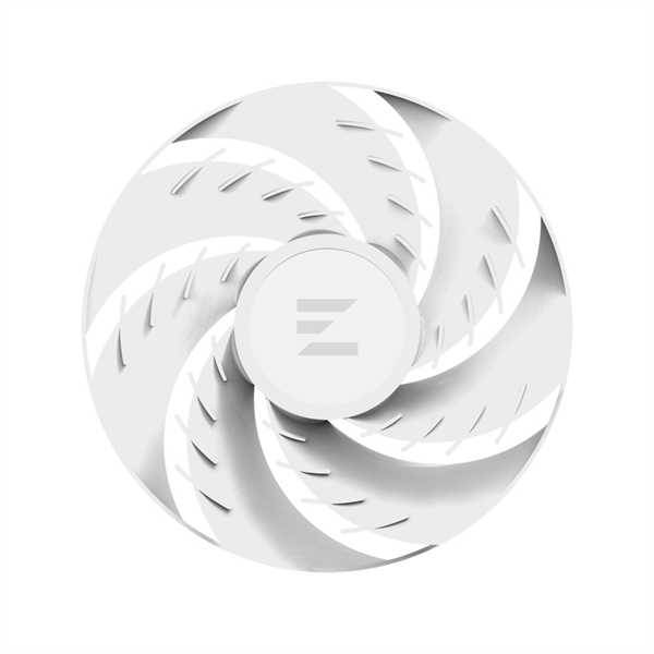 Вентилятор для корпуса ZALMAN ZM-AF120R ARGB WHITE, REVERSE, 120x120x25mm, 4-PIN PWM, 800-1500 RPM, 24,3 DBA MAX, HYDRO BEARING