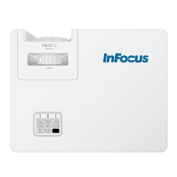 Проектор лазерный INFOCUS INL146 DLP, Laser, WXGA, 3500 lm, 2 000 000:1, 1.19~1.54:1, HDMI x2, VGA in x1, RS232 x1, Audio in/out,USB-A x1, Composite video x1, Micro USB x1, 1х15w, 3,9 кг, белый