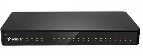 YEASTAR IP-АТС до 20 абонентов и 8 одновременных вызовов, позволяет подключать аналоговые линии/телефоны, BRI, GSM, UMTS-линии посредством дополнительных модулей, имеет в составе 8 предустановленных (