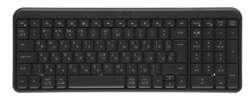 Клавиатура+мышь Logitech Wireless Desktop MK250 (Keybord&mouse), Bluetooth, Black, Rus/Eng, [920-013853]