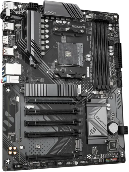 Материнская плата GIGABYTE B550 EAGLE WIFI6, AM4, B550, 4*DDR4, 4*SATA, 2*M.2, 1*USB 3.2, 4*USB 2.0, Type-C, 1*PCIx16, 4*PCIx1, HDMI, mATX