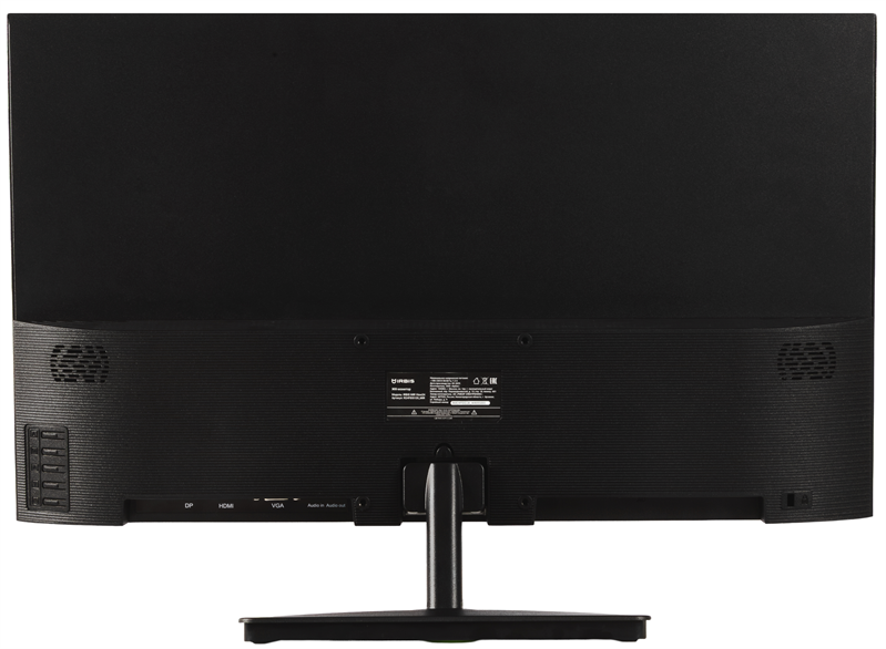 Монитор 23.8'' IRBIS MIR View24 LED Monitor 1920x1080, 16:9, IPS, 300 cd/m2, 1000:1, 5ms, 178°/178°, VGA, HDMI, DP, USB 3.1*2, Audio output, 100Hz, speak, наклон, внут.бп. Black МИНПРОМТОРГ(МПТ) 1г