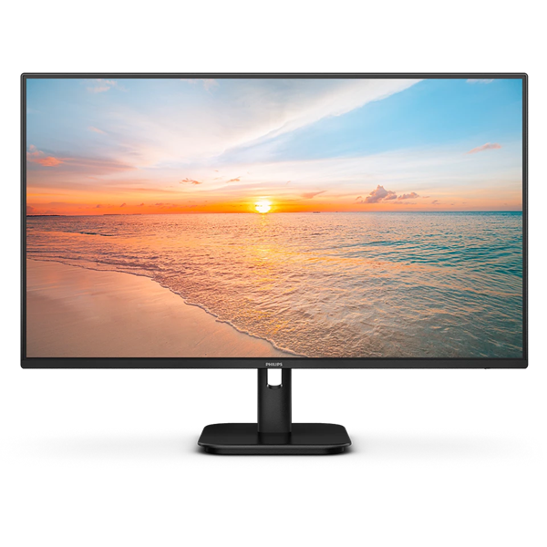 Монитор 27" Philips 27E1N1100A 1920x1080, WLED, 16:9, IPS, 300cd, 1300:1, MID, 4ms, 178/178, VGA, HDMI, 120Hz, Speakers, Tilt, Internal, VESA, Black, 3y