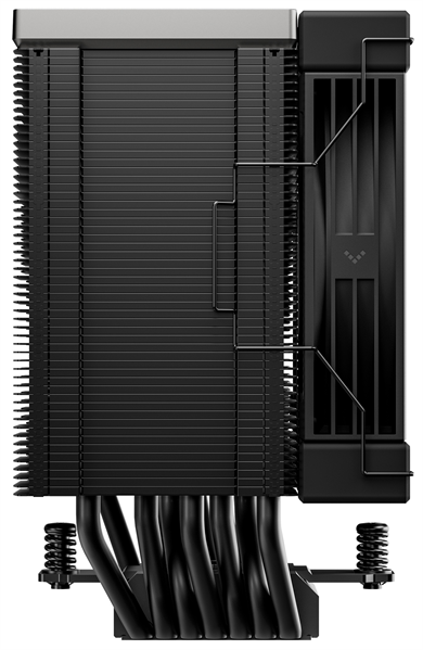 Кулер для процессора DEEPCOOL AK700 DIGITAL NYX LGA1851/1700/1200/115X/AM5/AM4 (9шт/кор, TDP 260W, PWM, Fan 120mm, 7 тепл. трубок, Copper Base, черный) RET (R-AK700-BKNNMN-GJD-1)