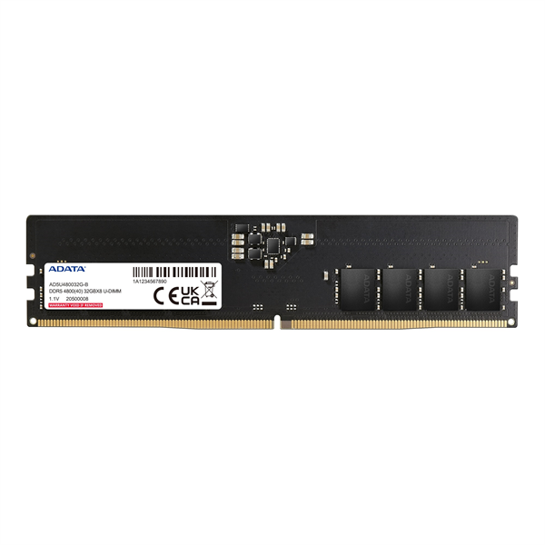 Оперативная память ADATA DDR5 DIMM 16GB 4800MHz 1*16GB, 40-40-40 SINGLE TRAY