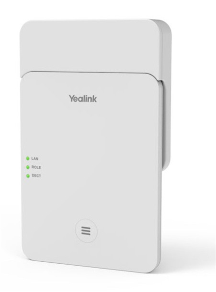 телефон YEALINK W75 mini MC (база W75B+контроллер W75DM), мини микросота DECT, до 3 баз, до 20 устр, до 40 выз, PoE, шт