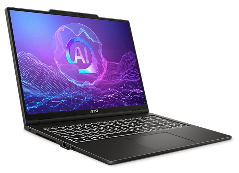 Ноутбук MSI Venture 16 AI A2HMG Ultra 7 255H 16" 16:10 2K OLED (2048*1280) 120Hz, DDR5 32GB (16GB*2),1TB SSD, Intel Arc Graphics,75Whr,1,9kg,1y,Win11 Pro,Solid Gray