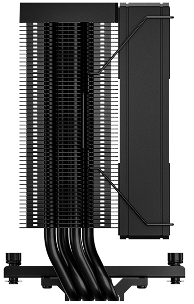 Кулер для процессора ID-COOLING FROZN A410 TD LGA1851/1700/1200/115X/AM5/AM4 (10шт/кор, TDP 220W, PWM, 4 тепл.трубки прямого контакта, FAN 120mm, черный) RET